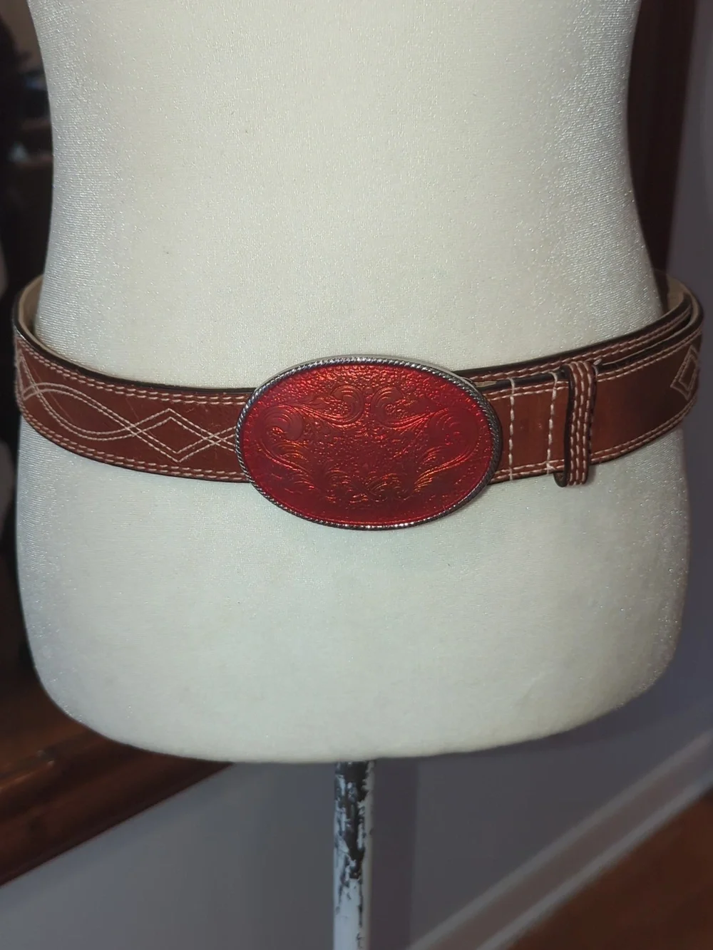 Guess brown stitched